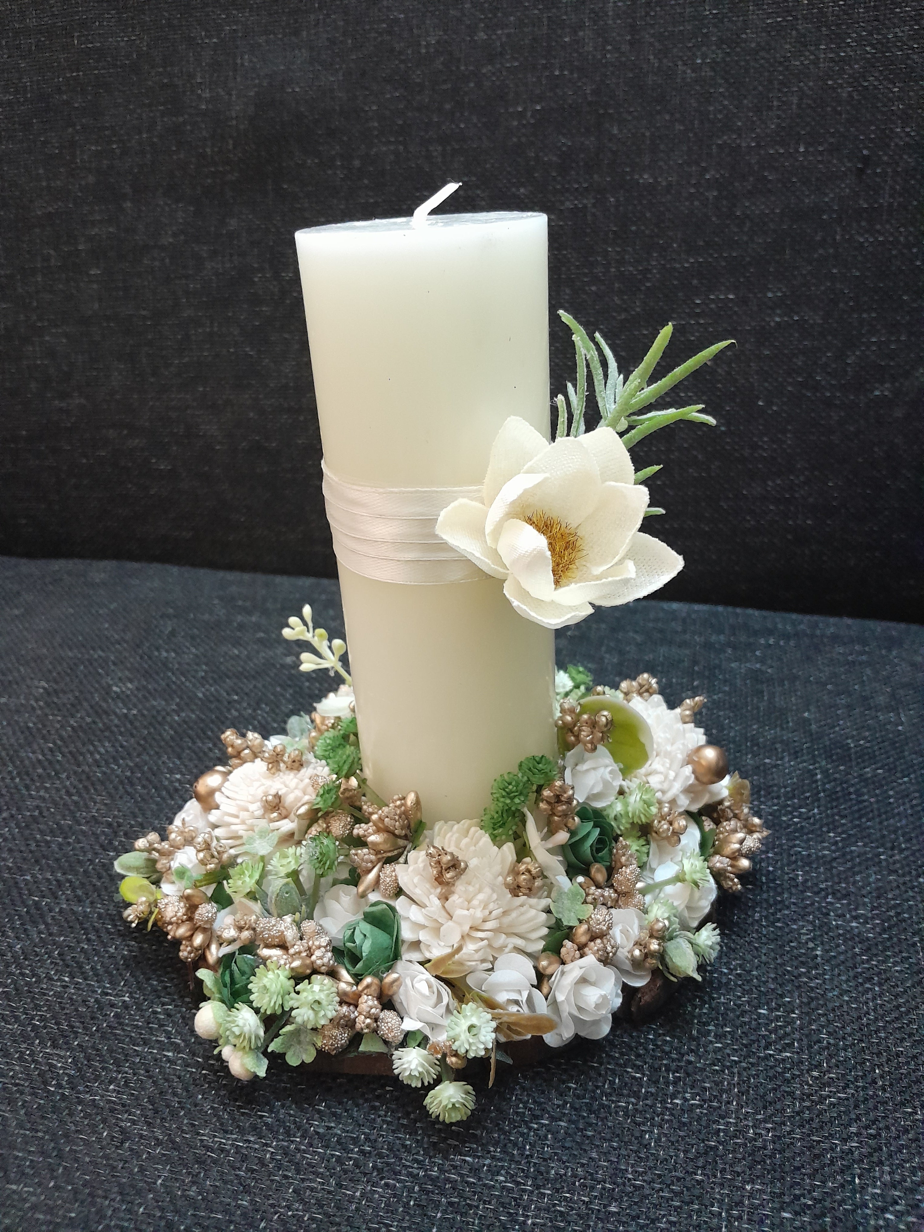 Welcome candle/wedding /House warming