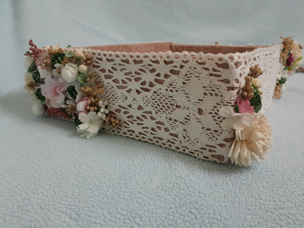 Wedding tray with glass top