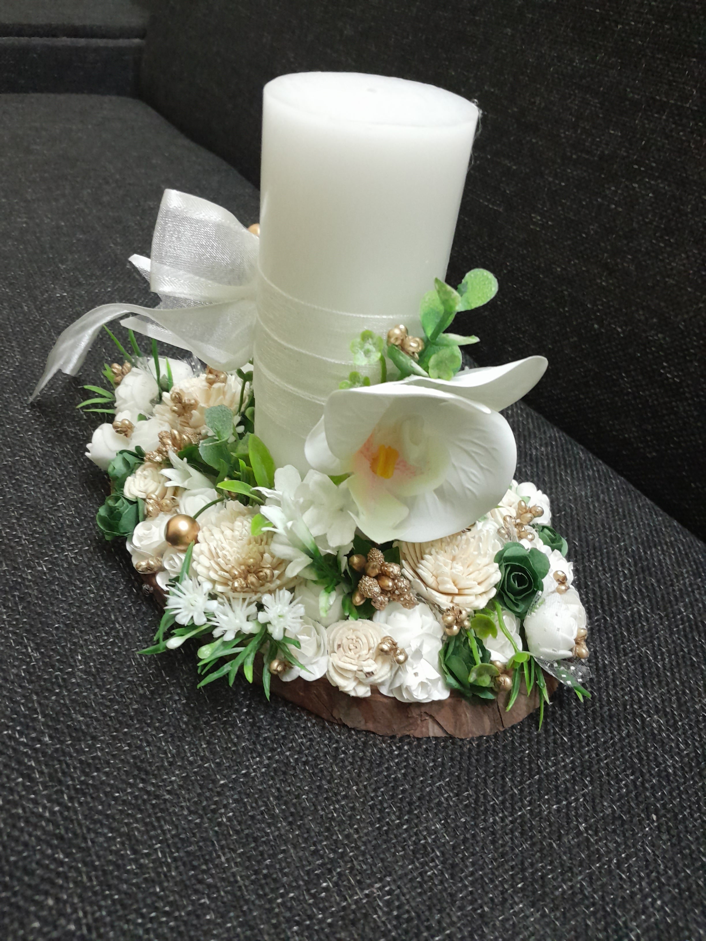 Welcome candle/wedding /House warming