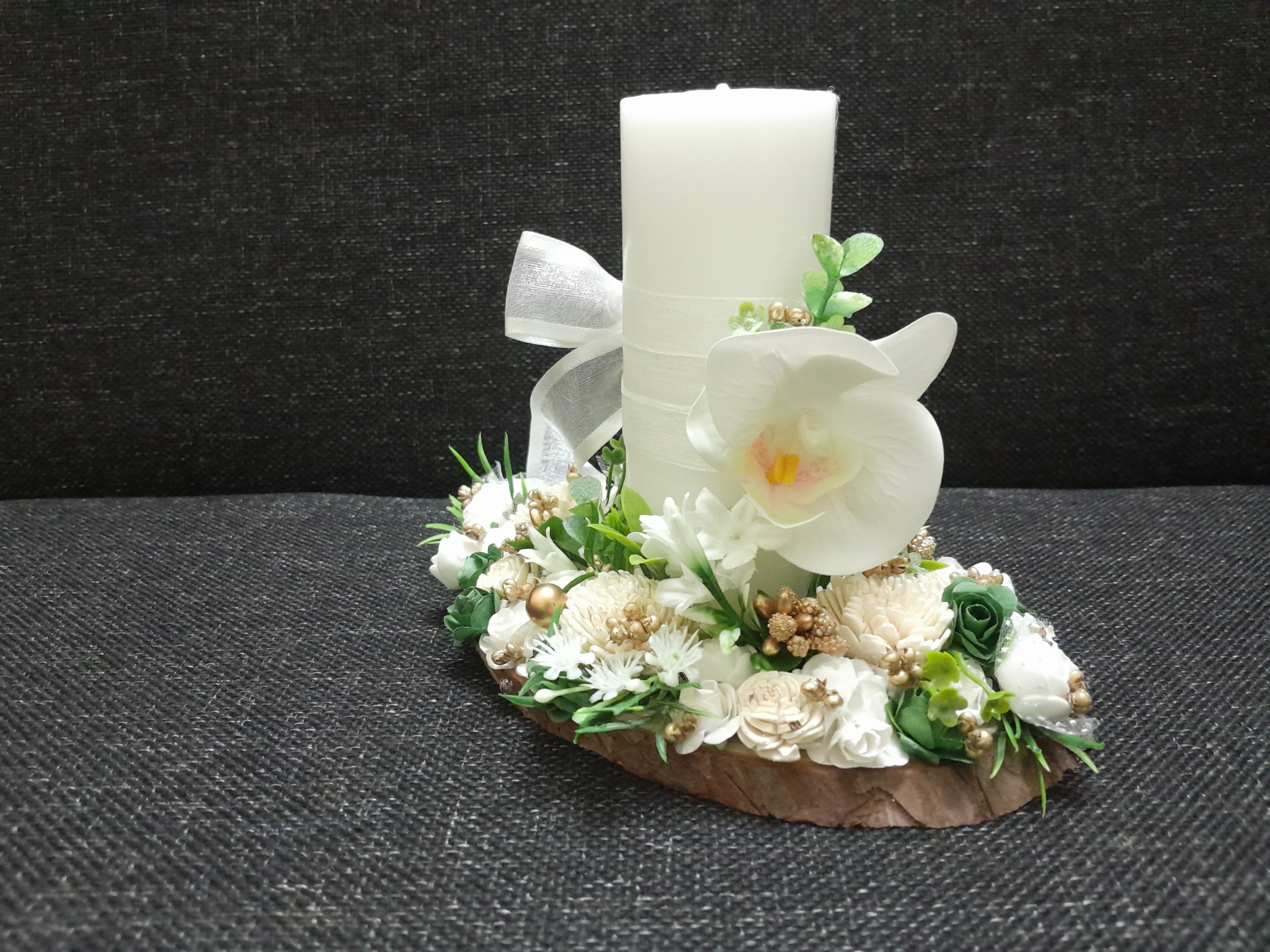 Welcome candle/wedding /House warming