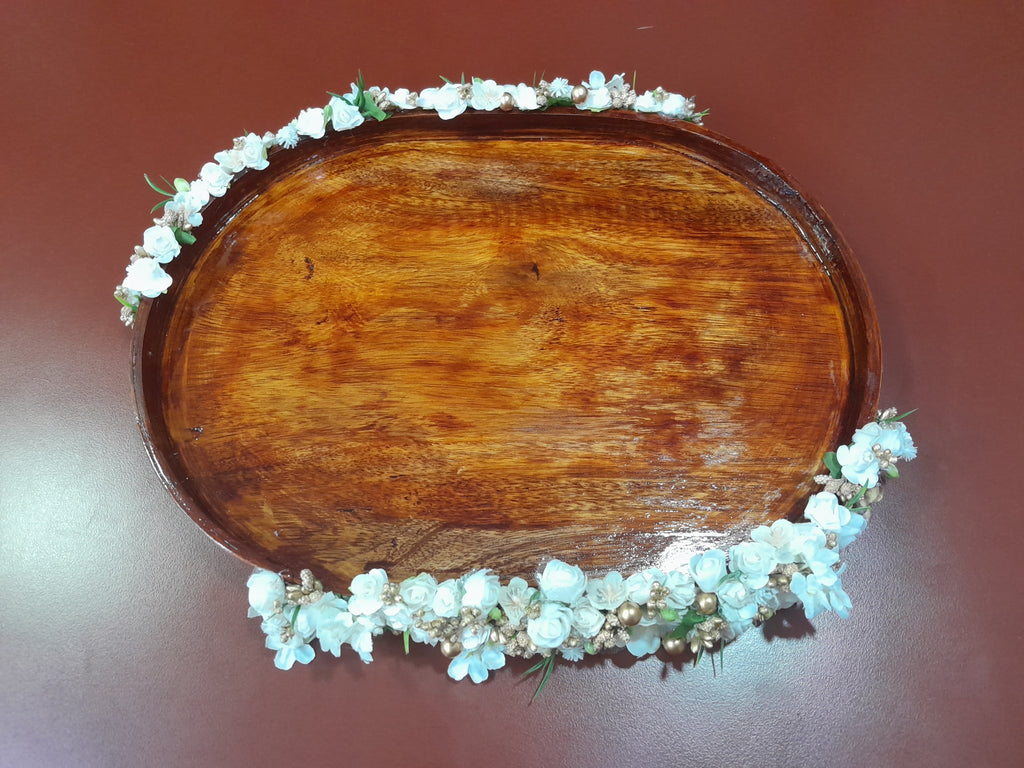 Wooden Wedding/Baptism Tray