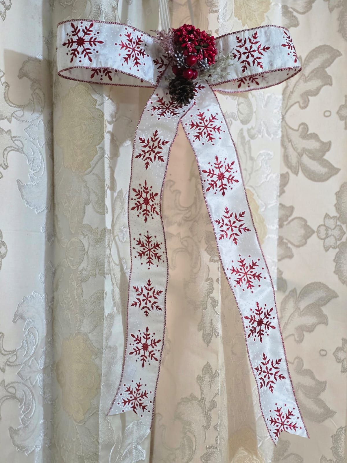 Christmas door bows2