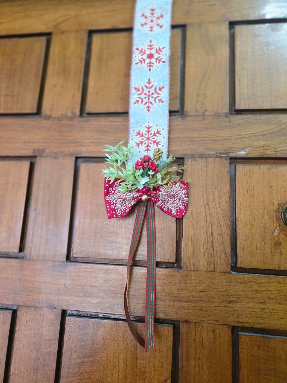 Christmas door scapular