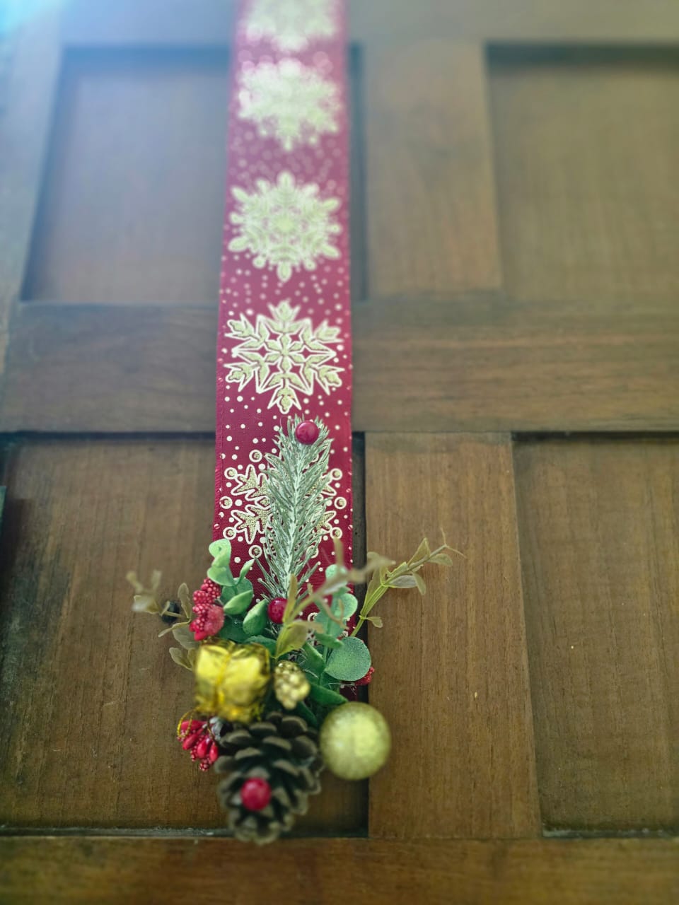 Christmas door scapular