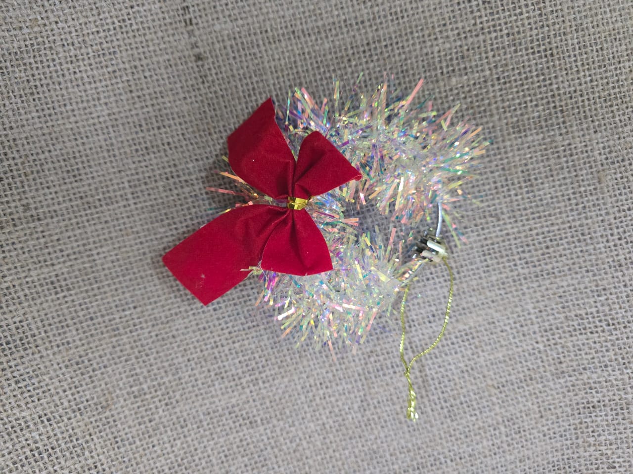 Christmas wreath for tree decorations