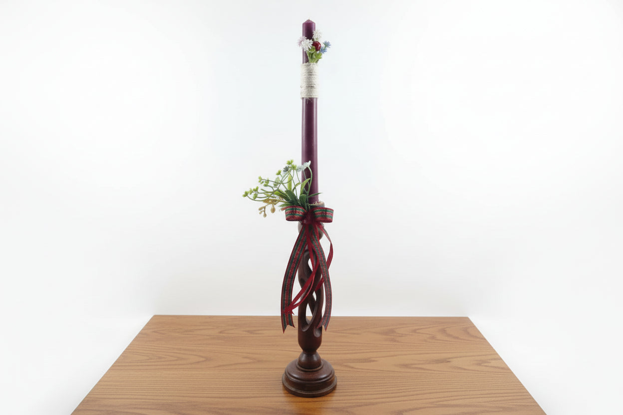 Christmas Candle table decor