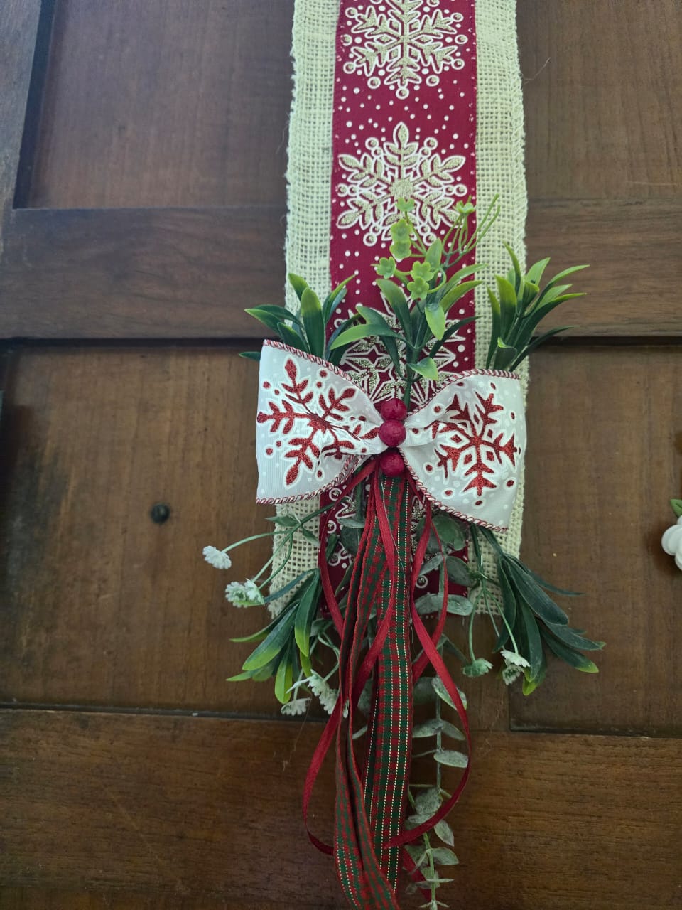 Christmas door scapular