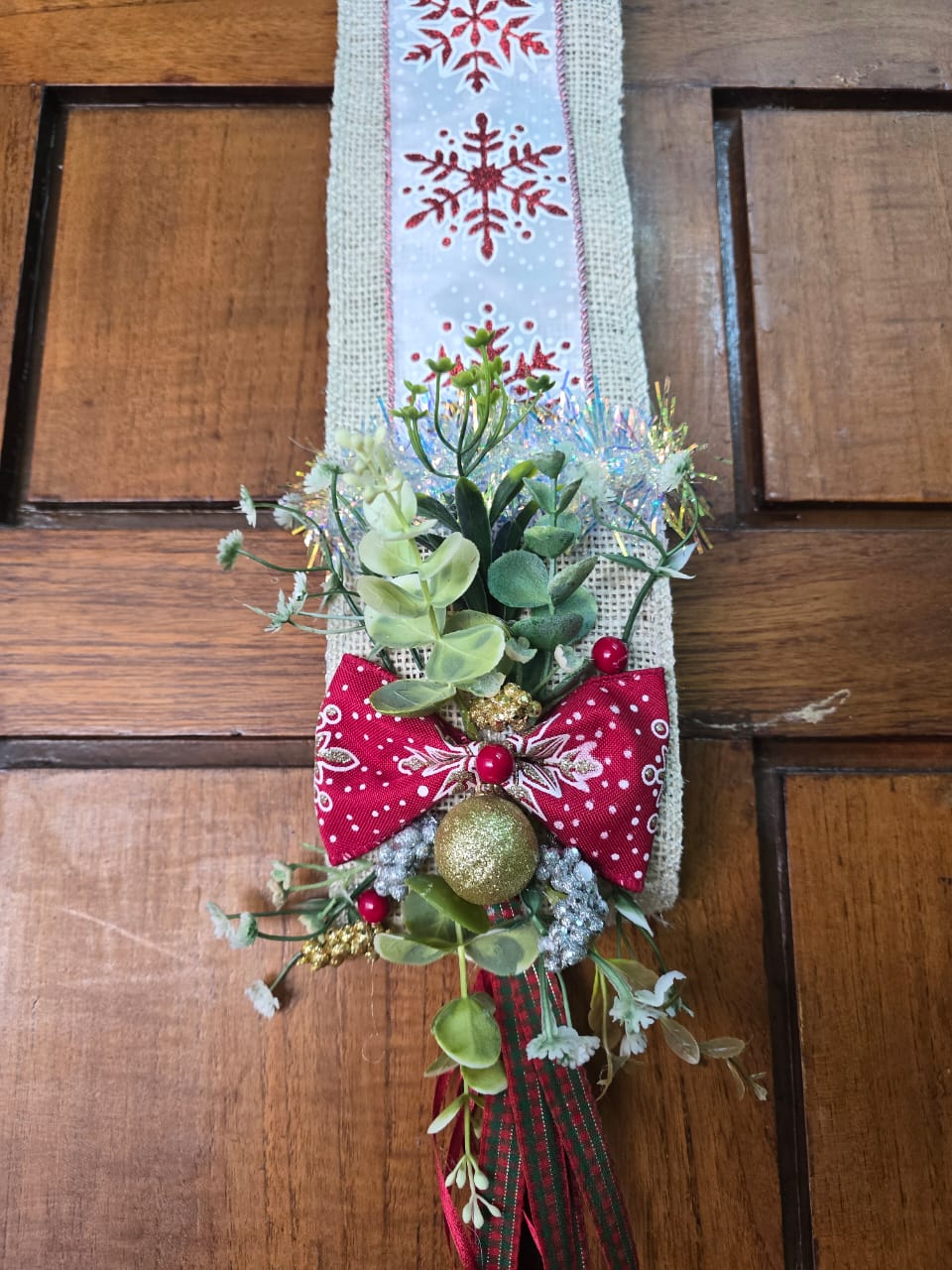 Christmas door scapular