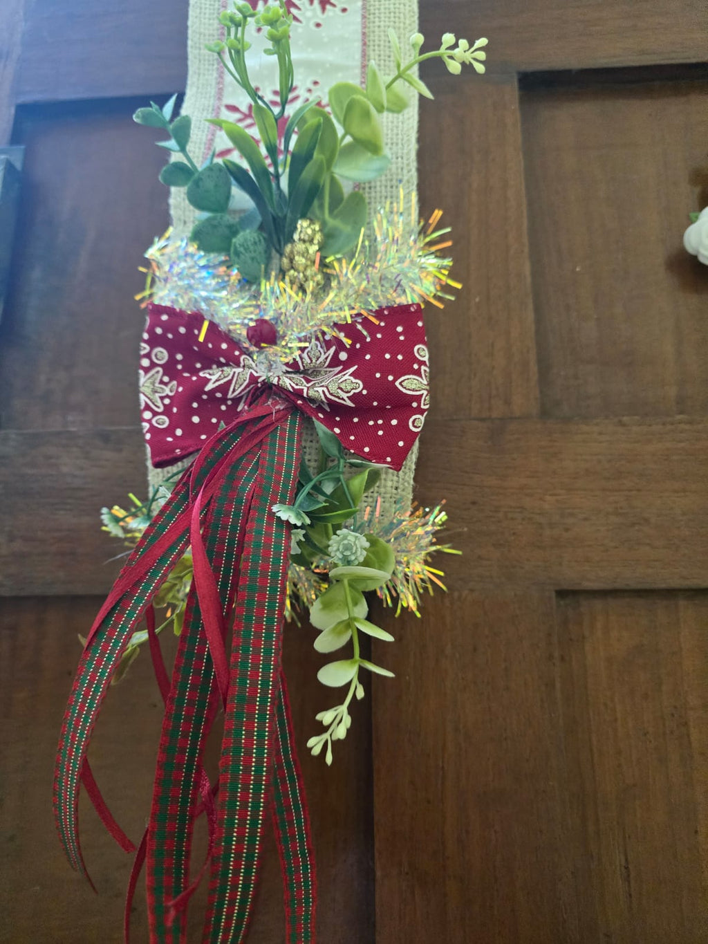 Christmas door scapular