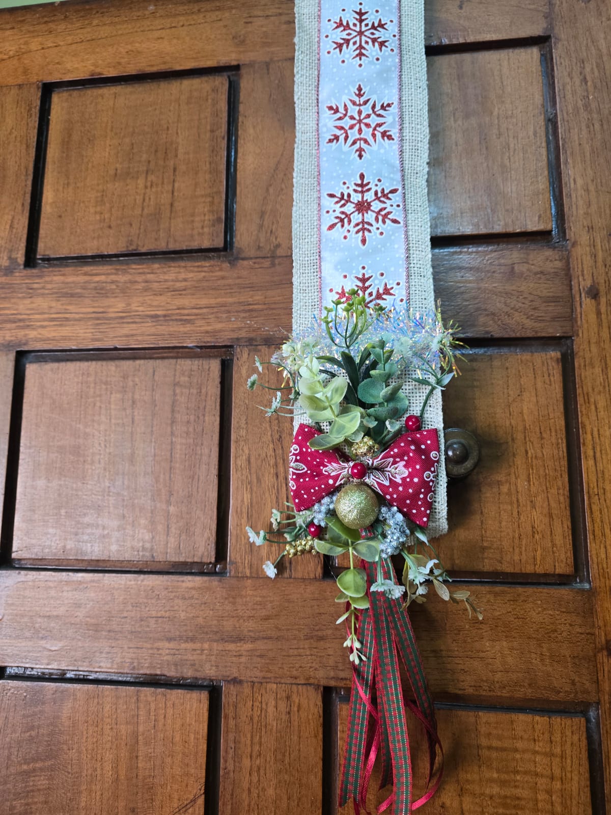 Christmas door scapular