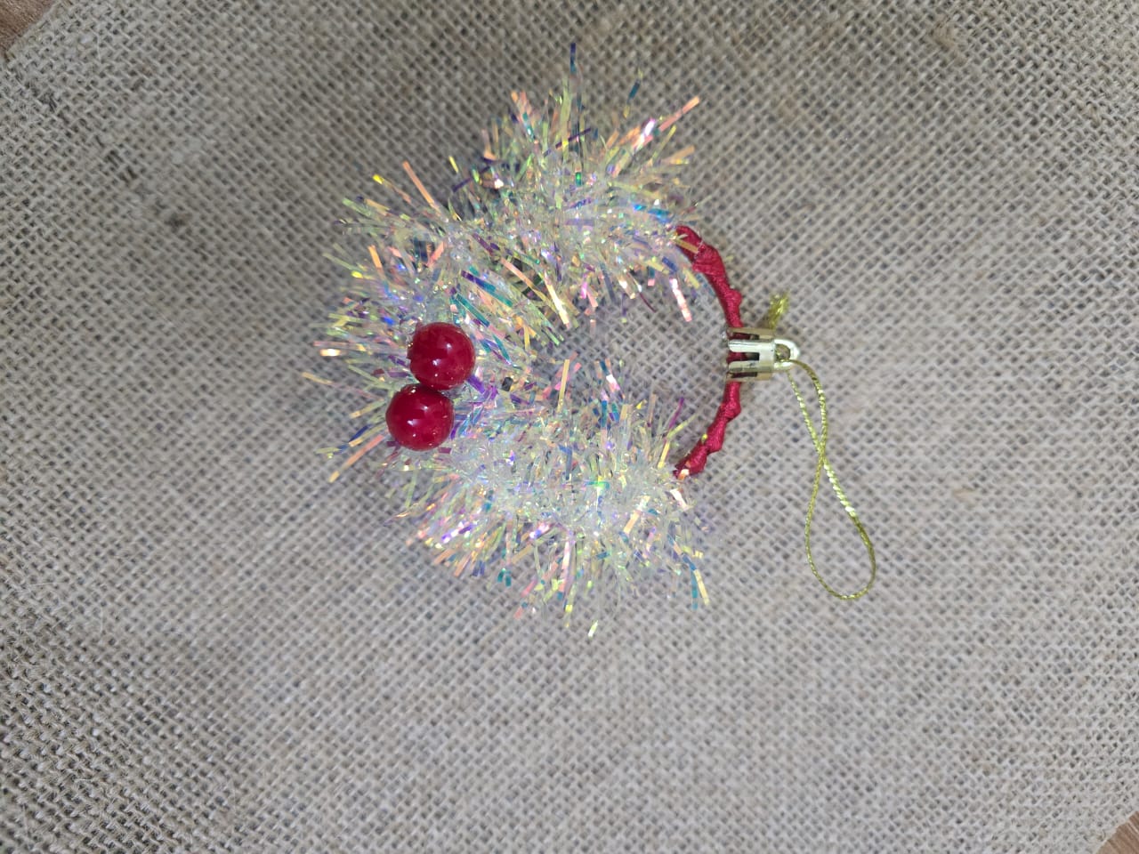 Christmas wreath for tree decorations