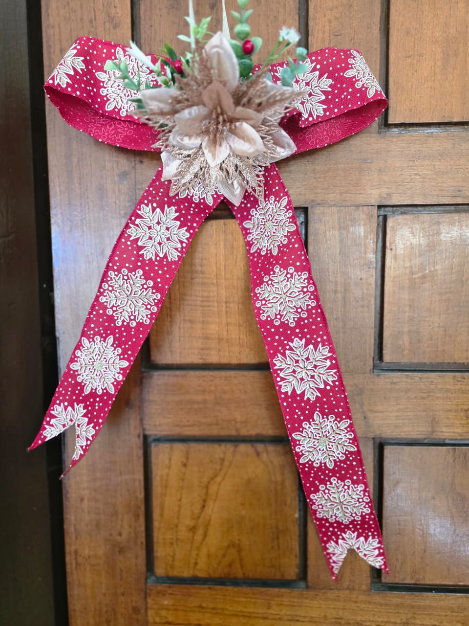 Christmas door bows4