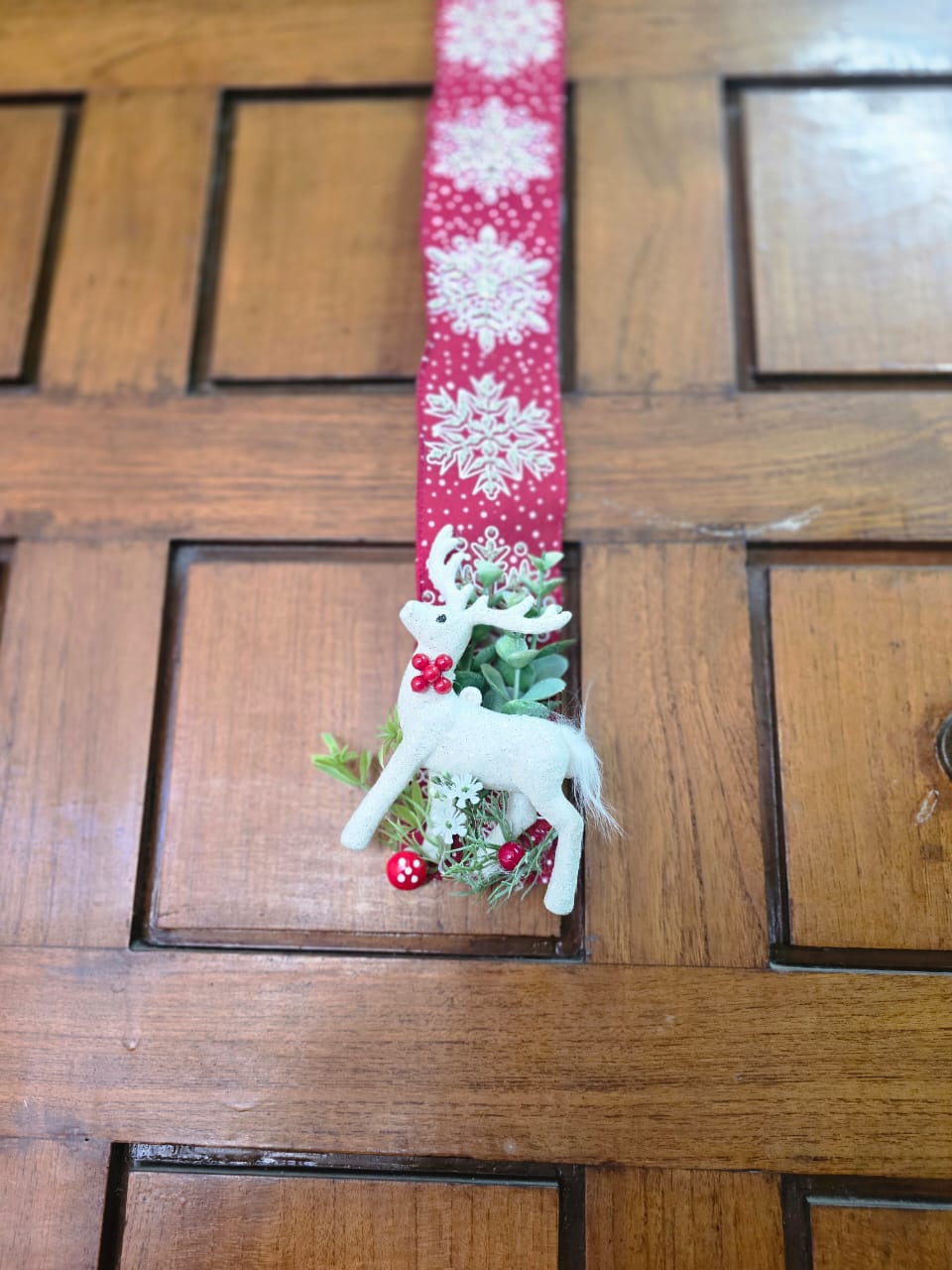 Christmas door scapular